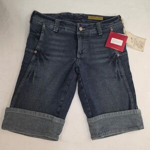Seven7‎ Premium Denim Walk Shorts New Midnight Blue Cuffed S340 Mens 30